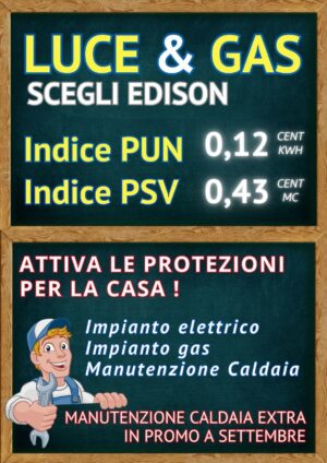 EDISON LUCE E GAS 💡💡💡
