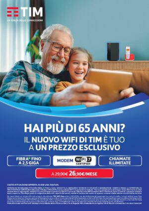 TIM WiFi Casa con Sconto SENIOR
